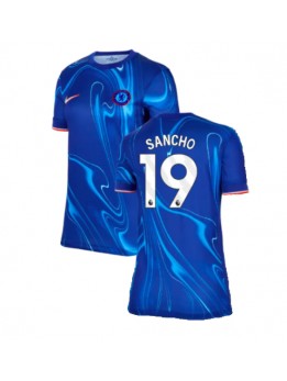 Chelsea Jadon Sancho #19 Heimtrikot für Frauen 2024-25 Kurzarm